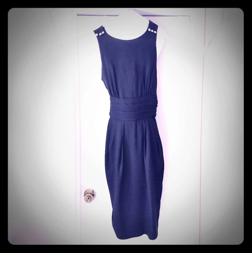 Diane Gilman size 8 cross back dress